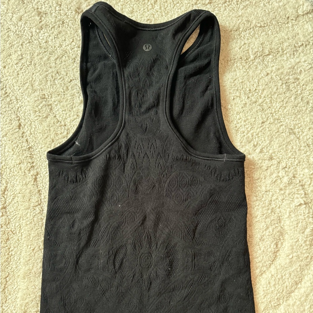 Bodycon Black Lululemon Tanktop